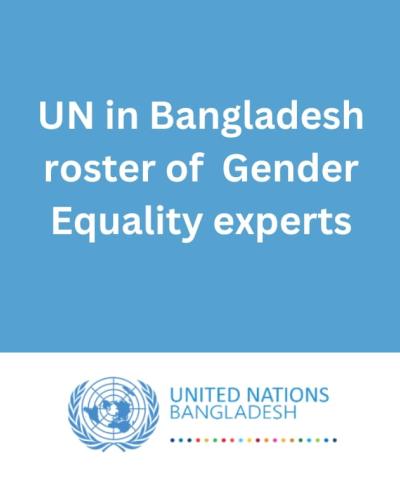 Roster Of National Gender Experts In Bangladesh United Nations In Bangladesh 6844